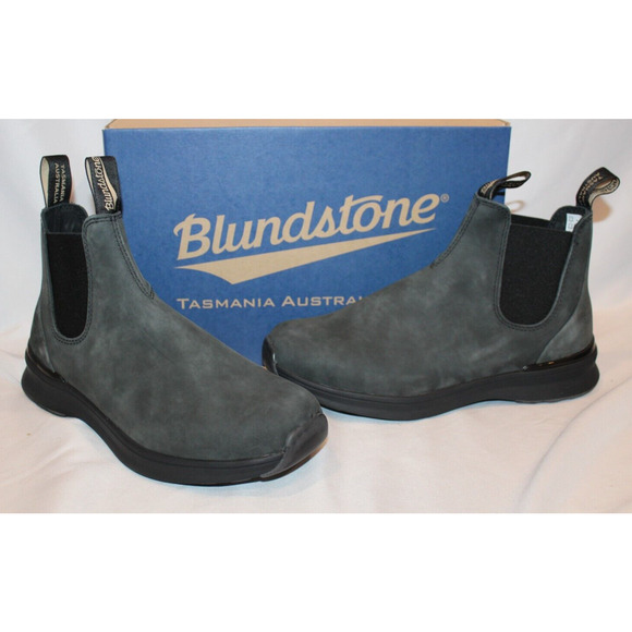 Blundstone 2143 Women's Suede Chelsea Boots Rustic Black NIB - Picture 6 of 6